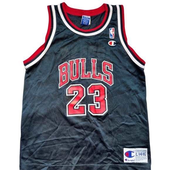 Vintage1990's Champion Michael Jordan‎ 23 Youth XL Chicago Bulls Jersey NBA